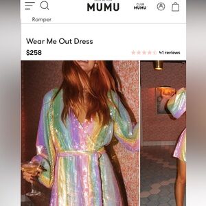 Show Me Your Mumu - "Wear me out dress" WORN ONCE'